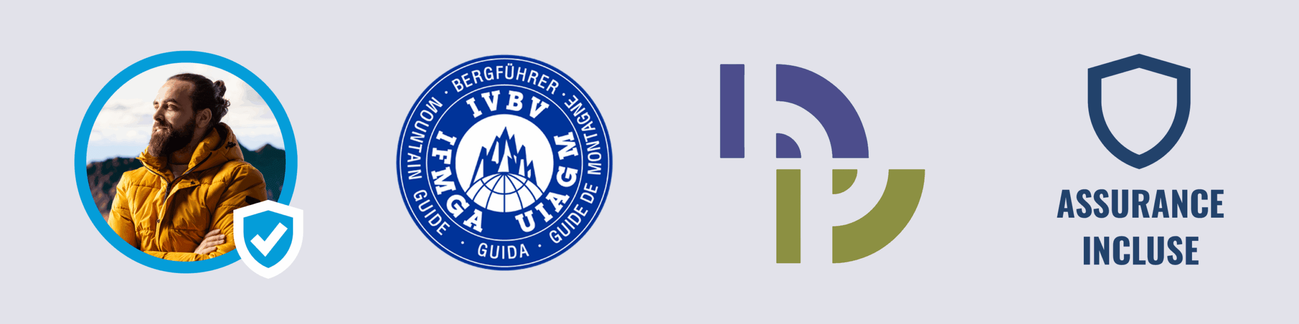 bandeau avec certifications et logos des partenaires